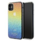 Guess GUHCN61HDECMI iPhone 11 / Xr 6.1" hardcase IML Faceted Mirror Disco Iridescent