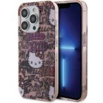 Hello Kitty HKHCP14LHDGPTP iPhone 14 Pro 6.1" pink hardcase IML Tags Graffiti
