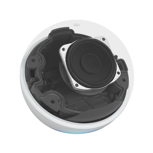 Amazon Echo Dot 5th gen 2022 with Alexa Glacier White | Smart speaker | - imagine 3