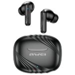 AWEI Bluetooth headphones 5.3 TA6 ANC+ docking station black