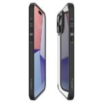 Spigen Ultra Hybrid iPhone 15 Pro 6.1" matte black ACS06713 - imagine 9