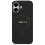 Guess Saffiano Classic Logo MagSafe Case for iPhone 17 Black - imagine 3