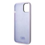 Karl Lagerfeld KLHCP14SSNIKBCU iPhone 14/ 15 / 13 6,1" hardcase purple Silicone Ikonik - imagine 7