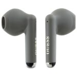 Guess Bluetooth headphones GUTWSJ14ESGE TWS + docking station taupe Printed Classic Logo - imagine 2