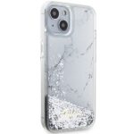 Guess GUHCP14SLCSGSGH iPhone 14 / 15 / 13 6.1" white hardcase Liquid Glitter Marble - imagine 4