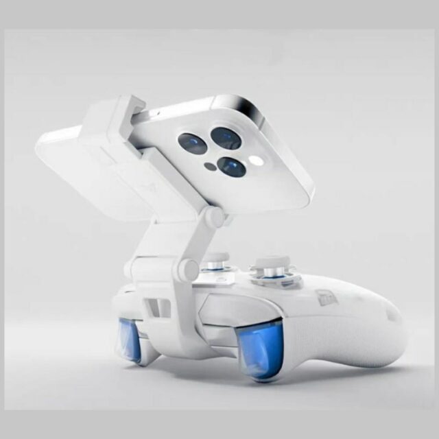 Phone holder Flydigi for Apex 5 controller white - imagine 2