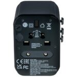 Verbatim Travel Adapter EU/UK/US 2xUSB-A/2xUSB-C PD 30W UTA-03 black 49545 - imagine 4