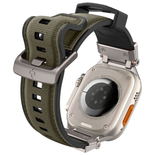 Spigen DuraPro Armor Case for Apple Watch 6/7/8/9/10/11/SE/SE3/Ultra1/2/3 (44/45/46/49mm)Green - imagine 7