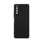 Beline Silicone Case Sony Xperia 10 V black - imagine 2