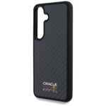 Red Bull Real Carbon Fiber Shiny Logo MagSafe Case for Samsung Galaxy S25 Black - imagine 6