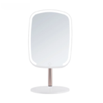 Extralink | Makeup mirror | white illuminated adjustable 180