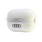 Audi IML Geometric Pattern AirPods Pro 2 cover white AU-IMLAPP2-A6/D3-WE - imagine 3