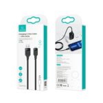 USAMS lightning cable 2.4A 1.2m Fast Charging Lithe Series black SJ565USB01 (US-SJ565) - imagine 9