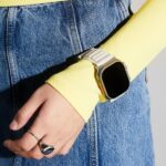 Skinarma Band Kobu Apple Watch Ultra 49/45/44mm ivory - imagine 5