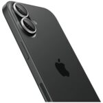 Spigen Optik Pro Glas.TR "EZ FIT" Camera Protector 2pcs for iPhone 17 / 16 / 16 Plus silver - imagine 3