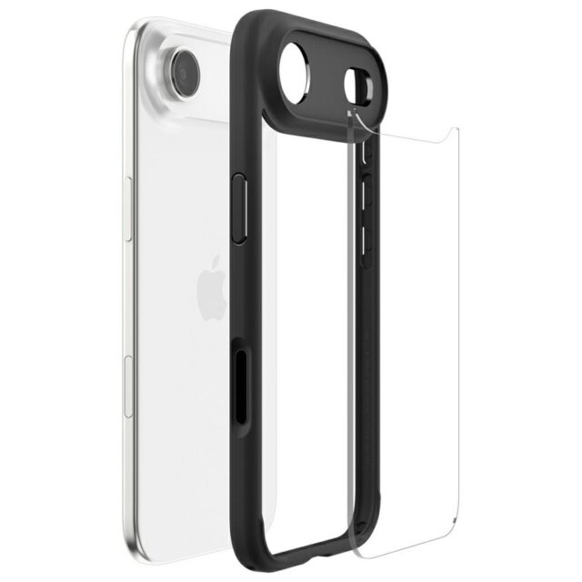 Case Spigen Ultra Hybrid for Apple iPhone 17 Air black - imagine 7
