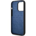 Case BMW BMHCP14X22SWTK iPhone 14 Pro Max 6.7" black Silicone Vertical Tricolor Lines - imagine 7