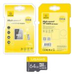USAMS Memory Card 64GB 10C + adapter ZB119TF01 (US-ZB119)