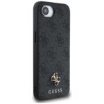 Case Guess 4G Small 4G and Classic MagSafe for iPhone 16e black - imagine 4