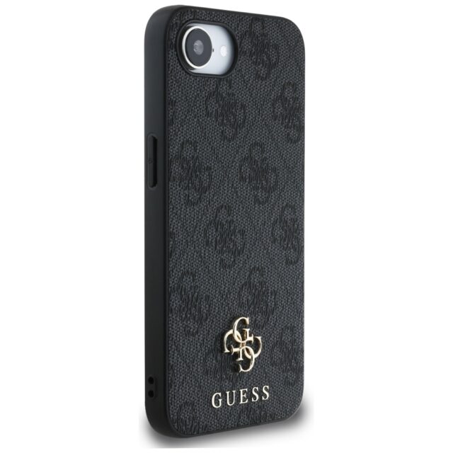 Case Guess 4G Small 4G and Classic MagSafe for iPhone 16e black - imagine 4