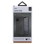 UNIQ Lino Hue Case iPhone 11 Pro Max moss grey - imagine 3