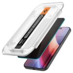 Spigen Glas.TR iPhone 16 Pro Max 6.9" "EZ FIT" 2 pcs privacy tempered glass privacy AGL07908 - imagine 2