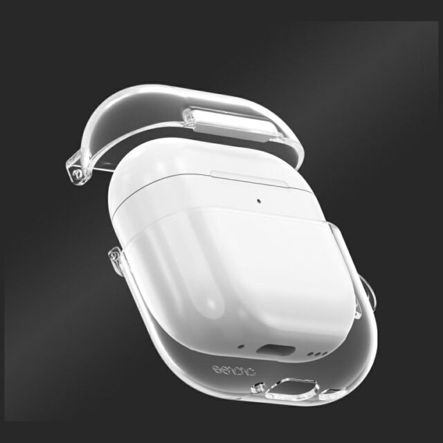 Araree case Nukin for AirPods 4 clear - imagine 3