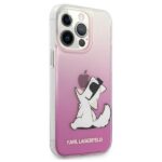 Karl Lagerfeld KLHCP13LCFNRCPI iPhone 13Pro / 13  6,1" hardcase pink Choupette Fun - imagine 4
