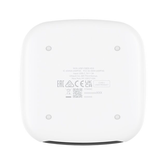 Ubiquiti UISP-FIBER-XGS | ONT | UISP Fiber XGS, 1x XGS-PON, 1x RJ45 10Gb/s - imagine 5