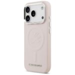 Karl Lagerfeld Initial & Metal Logo MagSafe Case for iPhone 17 Pro Max Pink - imagine 2