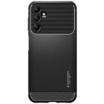Spigen Rugged Armor Samsung A14 5G A146 black ACS05847 - imagine 2
