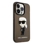 Karl Lagerfeld KLHCP14XHNIKTCK iPhone 14 Pro Max 6,7" black hardcase Ikonik Karl Lagerfeld - imagine 4