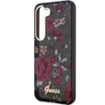 Guess GUHCS23SHCFWSA S23 S911 khaki hardcase Flower Collection - imagine 6