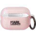 Karl Lagerfeld KLAP2HNCHTCP Airpods Pro 2 (2022/2023) cover pink Ikonik Choupette - imagine 2