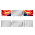 Extralink Smart Life S11 16" Portable Laptop Monitors, 2 Monitors, IPS, 1920x1200 - imagine 2