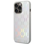Karl Lagerfeld KLHCP14XLGMMSV3 iPhone 14 Pro Max 6,7" hardcase silver Monogram Iridescent - imagine 4