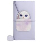 Nimmy 2in1 Set notebook + pen purple Big Eyed Pet 2.0 Rabbit - imagine 2