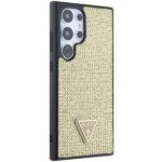 Guess GUHCS24LHDGPPD S24 Ultra S928 gold hardcase Rhinestone Triangle - imagine 4