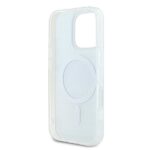 DKNY DKHMP16LHRHSEK iPhone 16 Pro 6.3" black hardcase Repeat Texture Pattern With Stripe - imagine 7