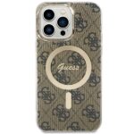 Guess GUHMP15XH4STW iPhone 15 Pro Max 6.7" brown hardcase IML 4G MagSafe - imagine 2