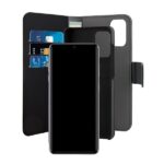 PURO Smart Wallet XL universal case blue 5.1" with photo holder and card slots - imagine 2