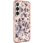 Guess GUHCS23MHCFWSP S23+ S916 pink hardcase Flower Collection - imagine 4