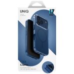 UNIQ Clario Case for iPhone 17 Pro Magclick Charging Blue - imagine 4