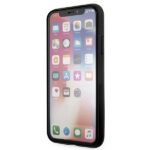 Guess GUHCI65G4GFBR iPhone Xs Max brown hard case 4G Metal Gold Logo - imagine 5