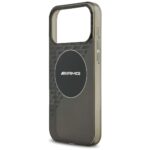 Case AMG Double Layer Transparent        Smocked MagSafe for iPhone 17 Pro Max black - imagine 6
