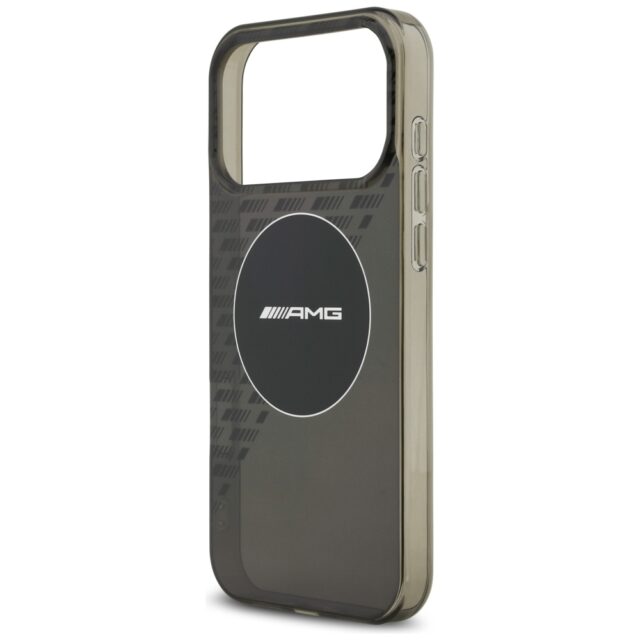 Case AMG Double Layer Transparent        Smocked MagSafe for iPhone 17 Pro Max black - imagine 6