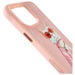 Nimmy case iPhone 15 Pro Max 6.7" pink Glasses Cool Cat - imagine 4