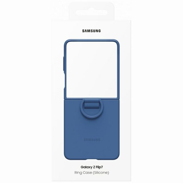 Case Samsung Ring Case for Galaxy Z Flip7 blue - imagine 7