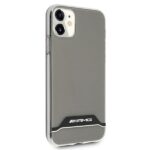 AMG AMHCN61TCBW iPhone 11 6,1" transparent hardcase Electroplate Black&White - imagine 4