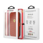 Ferrari FESPEFLBKP12SRE iPhone 12 mini 5,4" red book On Track Perforated - imagine 5